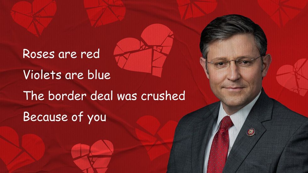 White House Rips Johnson With Valentine's Day Poem: Photo - Comic Sands